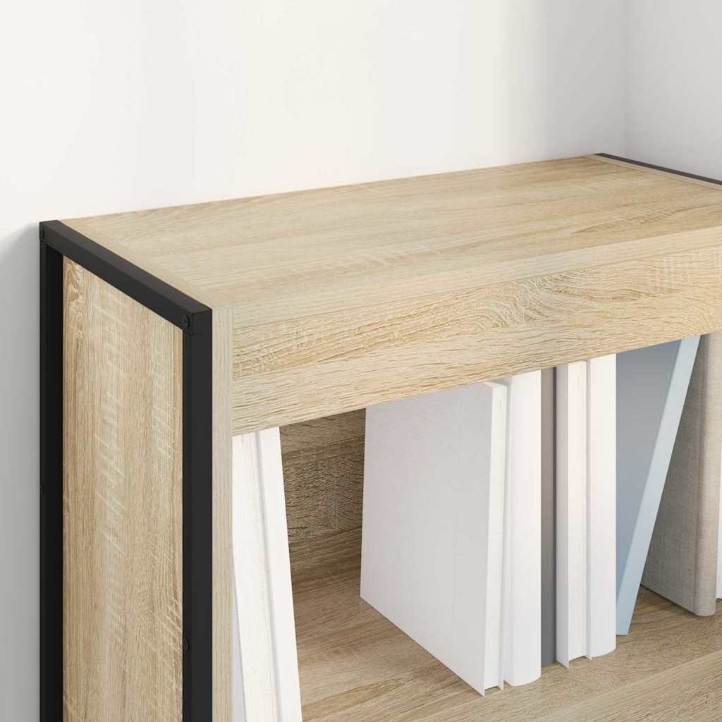 Bogskab 60 x 30 x 86,5 cm Konstrueret træ Sonoma