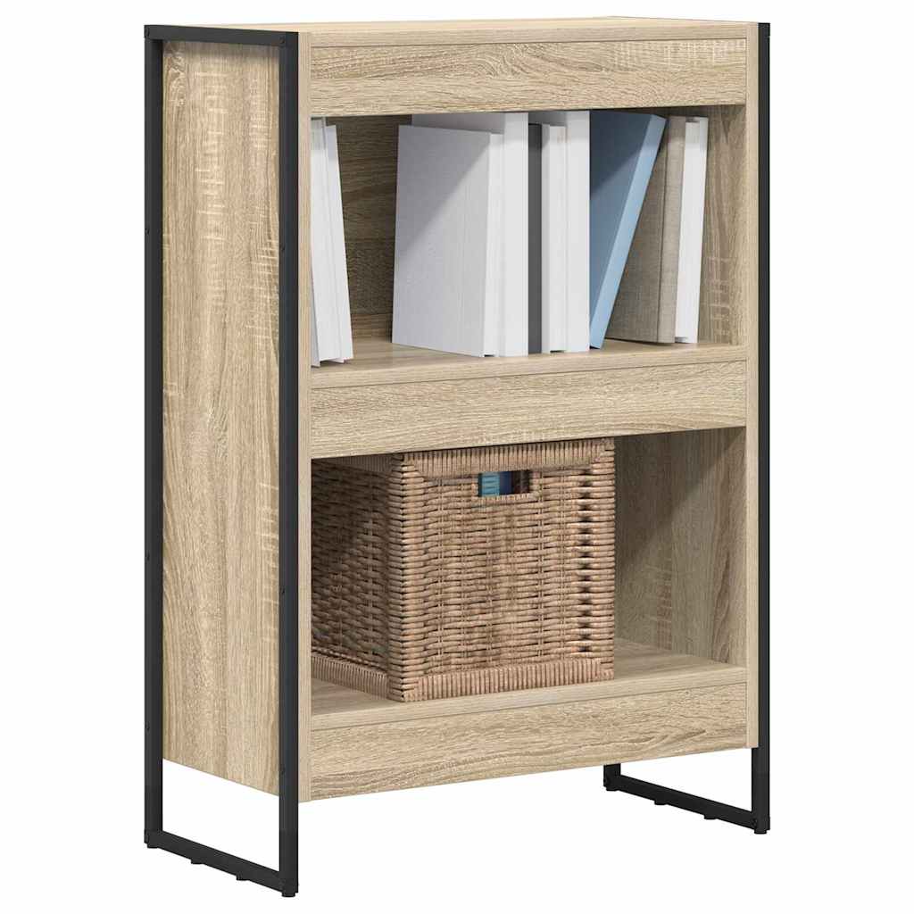 Bogskab 60 x 30 x 86,5 cm Konstrueret træ Sonoma