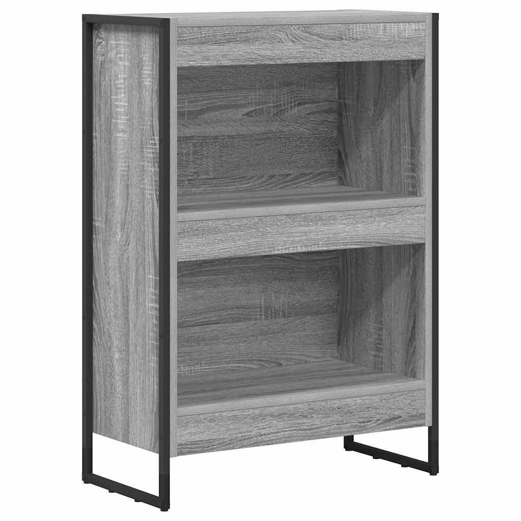 Bogskab 60 x 30 x 86,5 cm Konstrueret træ Grå Sonoma