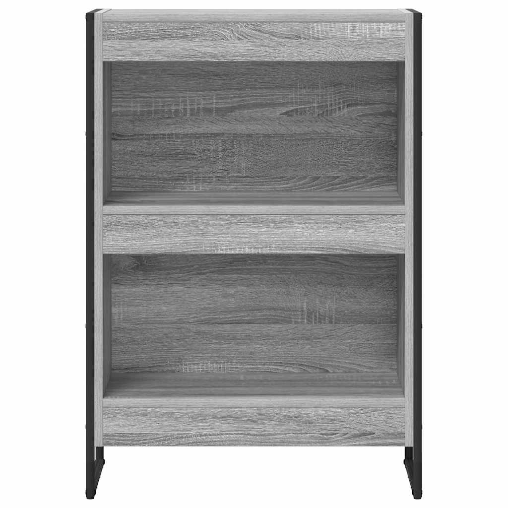 Bogskab 60 x 30 x 86,5 cm Konstrueret træ Grå Sonoma