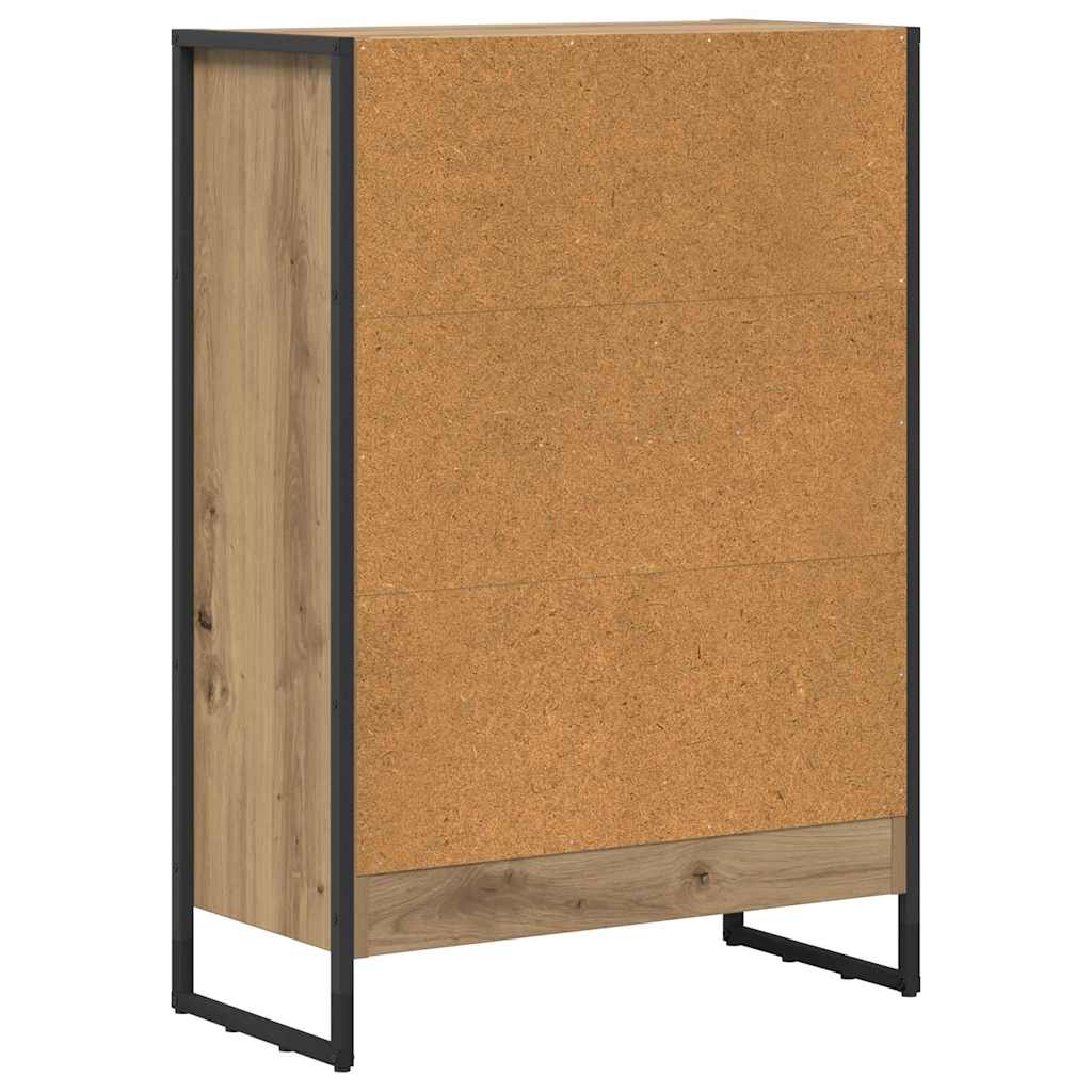 Bogskab 60 x 30 x 86,5 cm Konstrueret træ Artisan eg