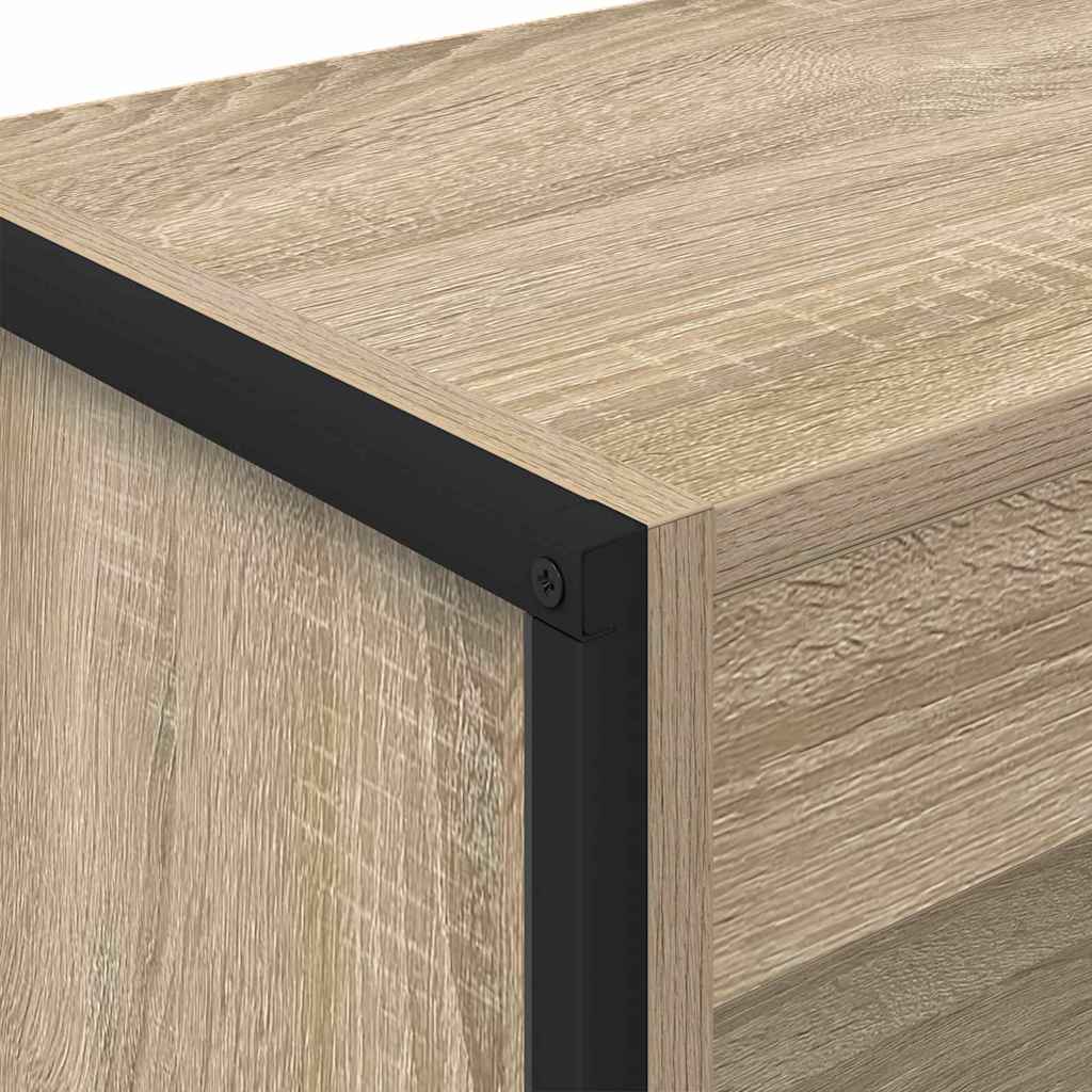 Bogskab 60 x 30 x 121 cm Konstrueret træ Sonoma