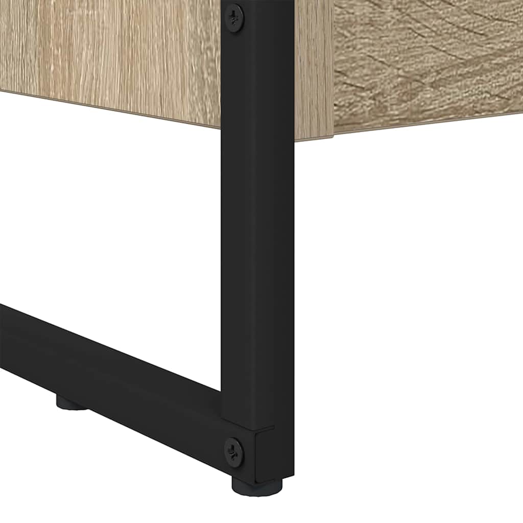 Bogskab 60 x 30 x 121 cm Konstrueret træ Sonoma
