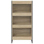 Bogskab 60 x 30 x 121 cm Konstrueret træ Sonoma