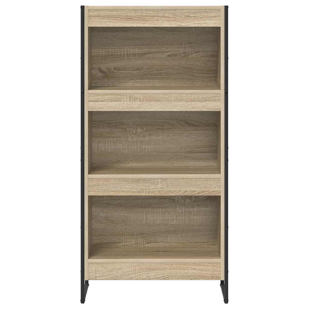 Bogskab 60 x 30 x 121 cm Konstrueret træ Sonoma