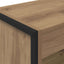 Bogskab 60 x 30 x 121 cm Konstrueret træ Artisan eg