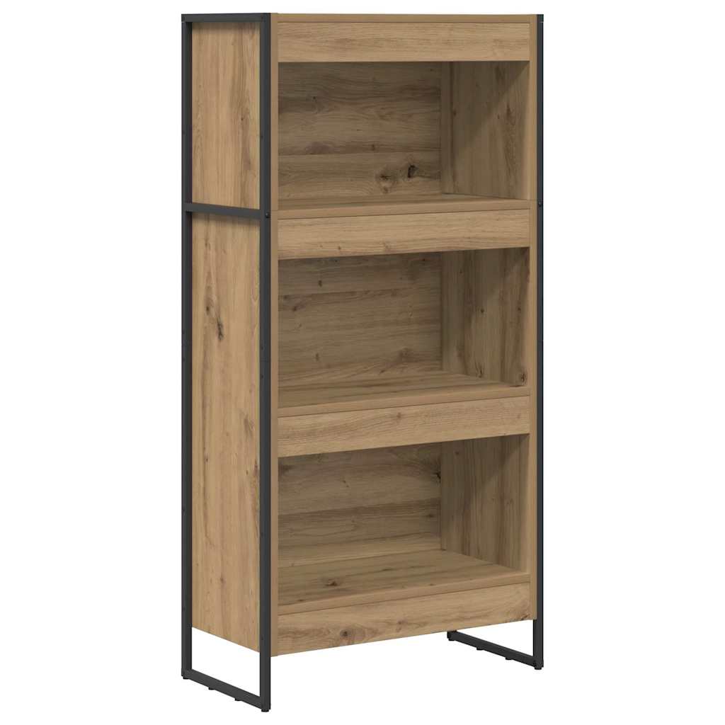 Bogskab 60 x 30 x 121 cm Konstrueret træ Artisan eg