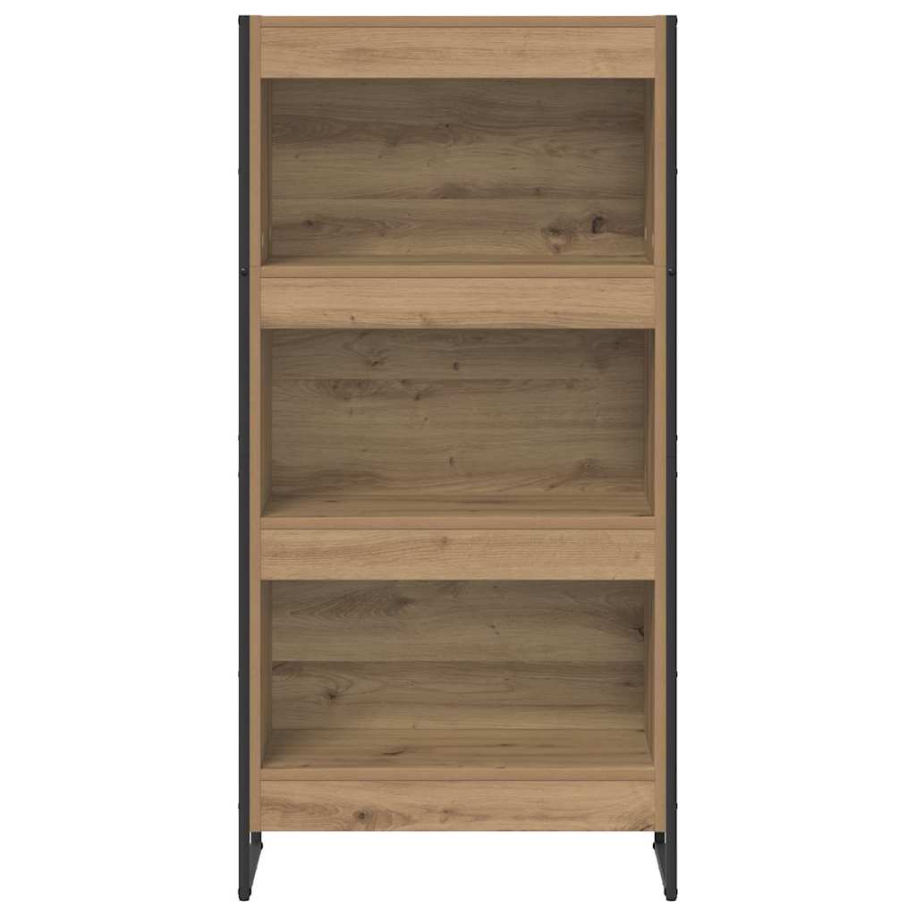 Bogskab 60 x 30 x 121 cm Konstrueret træ Artisan eg