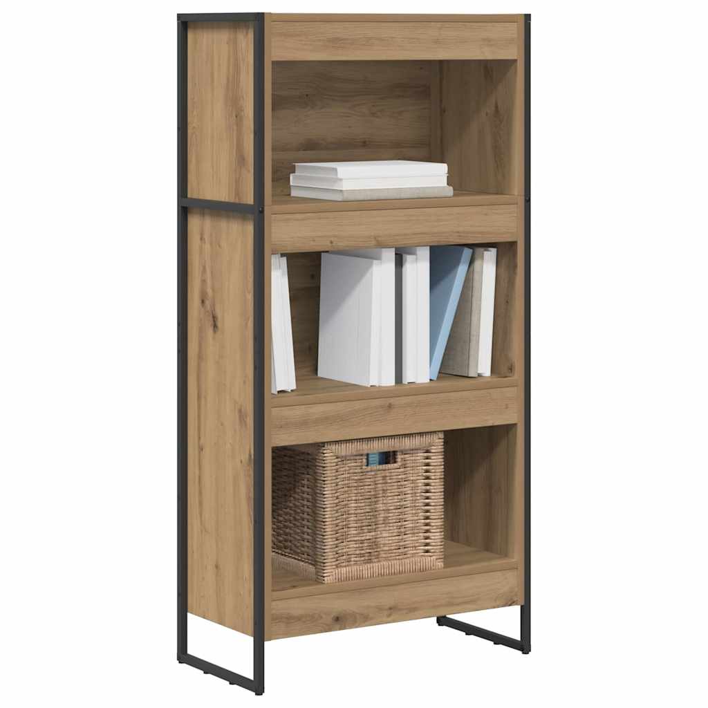 Bogskab 60 x 30 x 121 cm Konstrueret træ Artisan eg