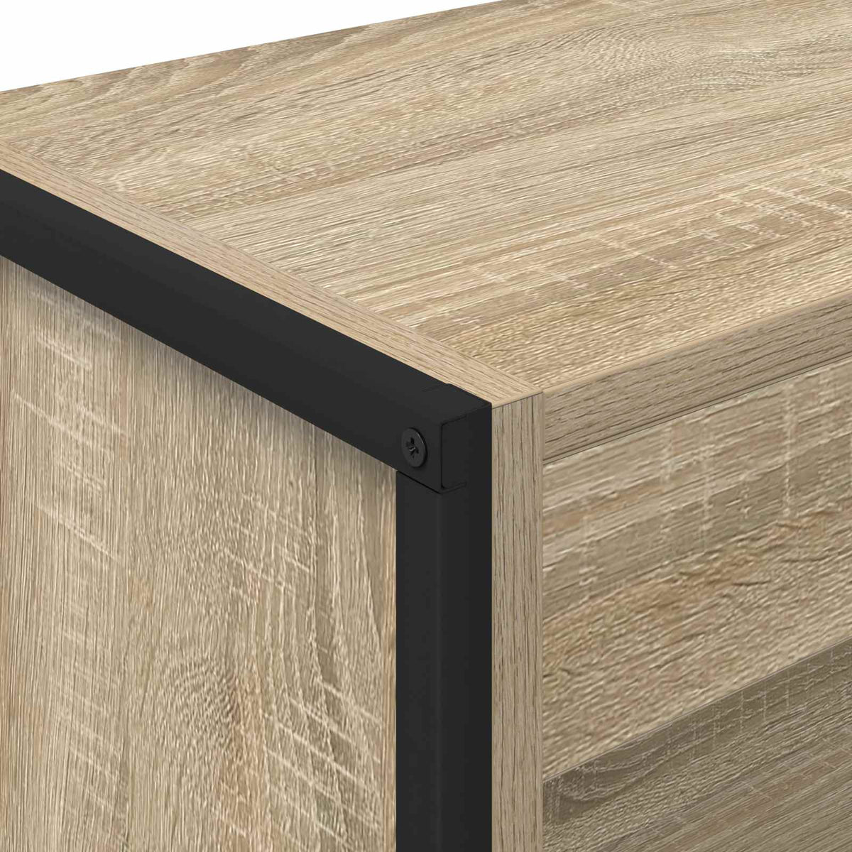 Bogskab 60 x 30 x 155 cm Konstrueret træ Sonoma