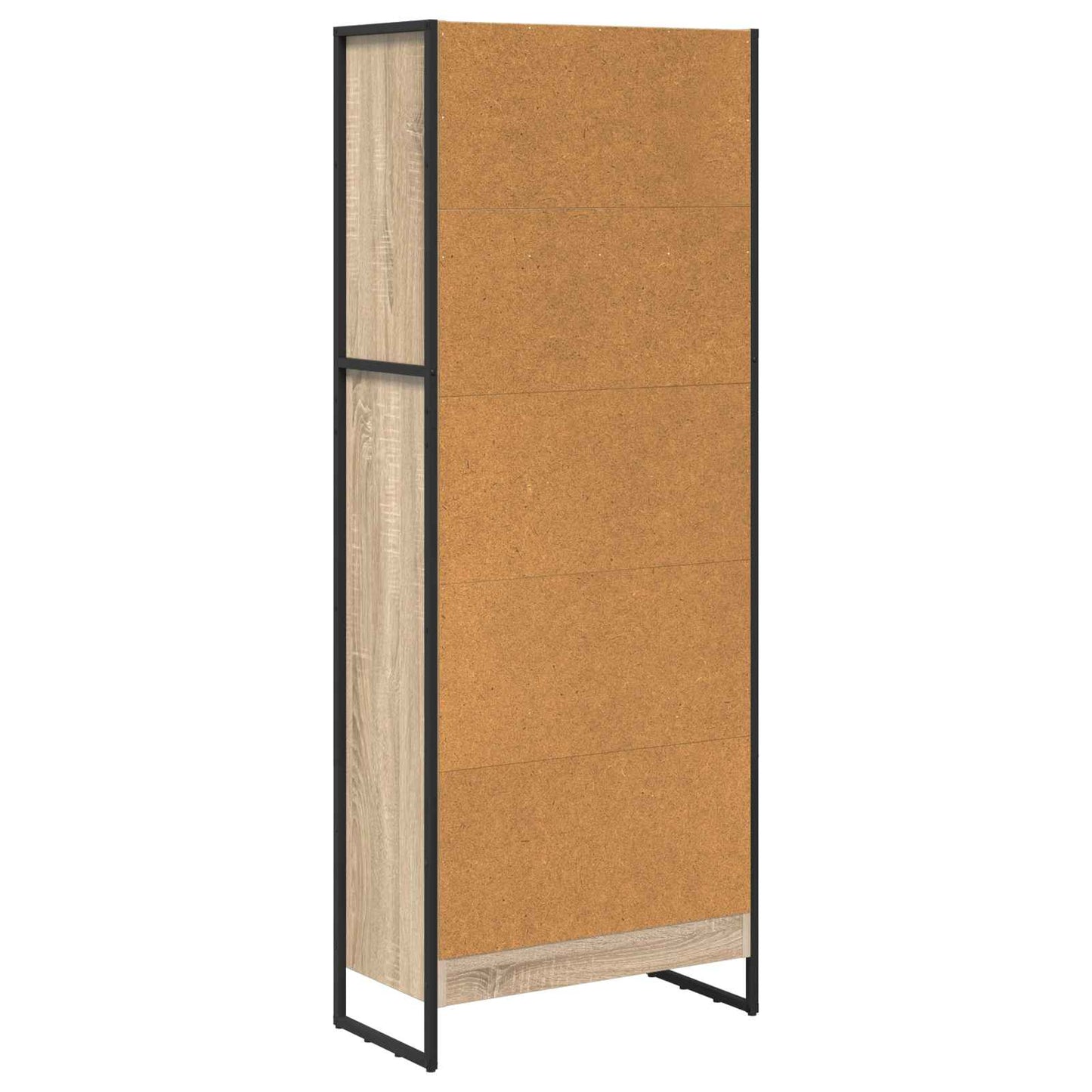 Bogskab 60 x 30 x 155 cm Konstrueret træ Sonoma