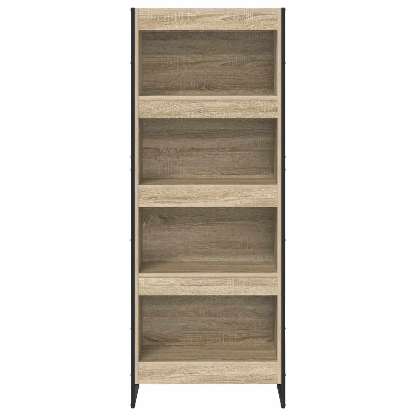 Bogskab 60 x 30 x 155 cm Konstrueret træ Sonoma