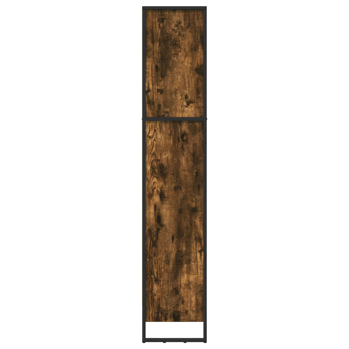 Bogskab 60 x 30 x 155 cm Konstrueret træ Røget Eg