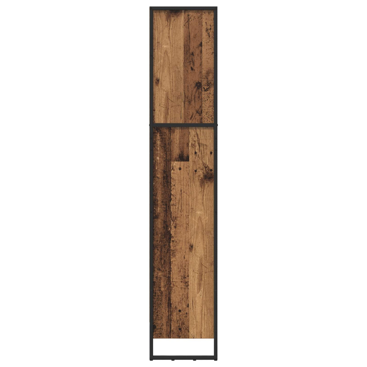 Bogskab 60 x 30 x 155 cm Konstrueret træ Gammelt træ