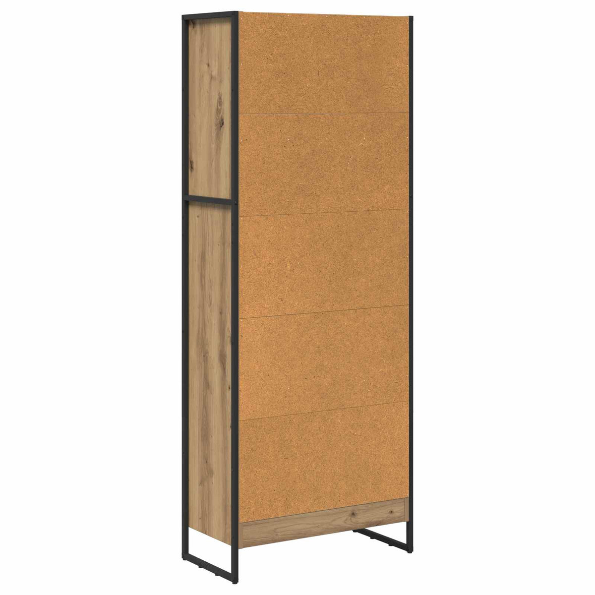 Bogskab 60 x 30 x 155 cm Konstrueret træ Artisan eg