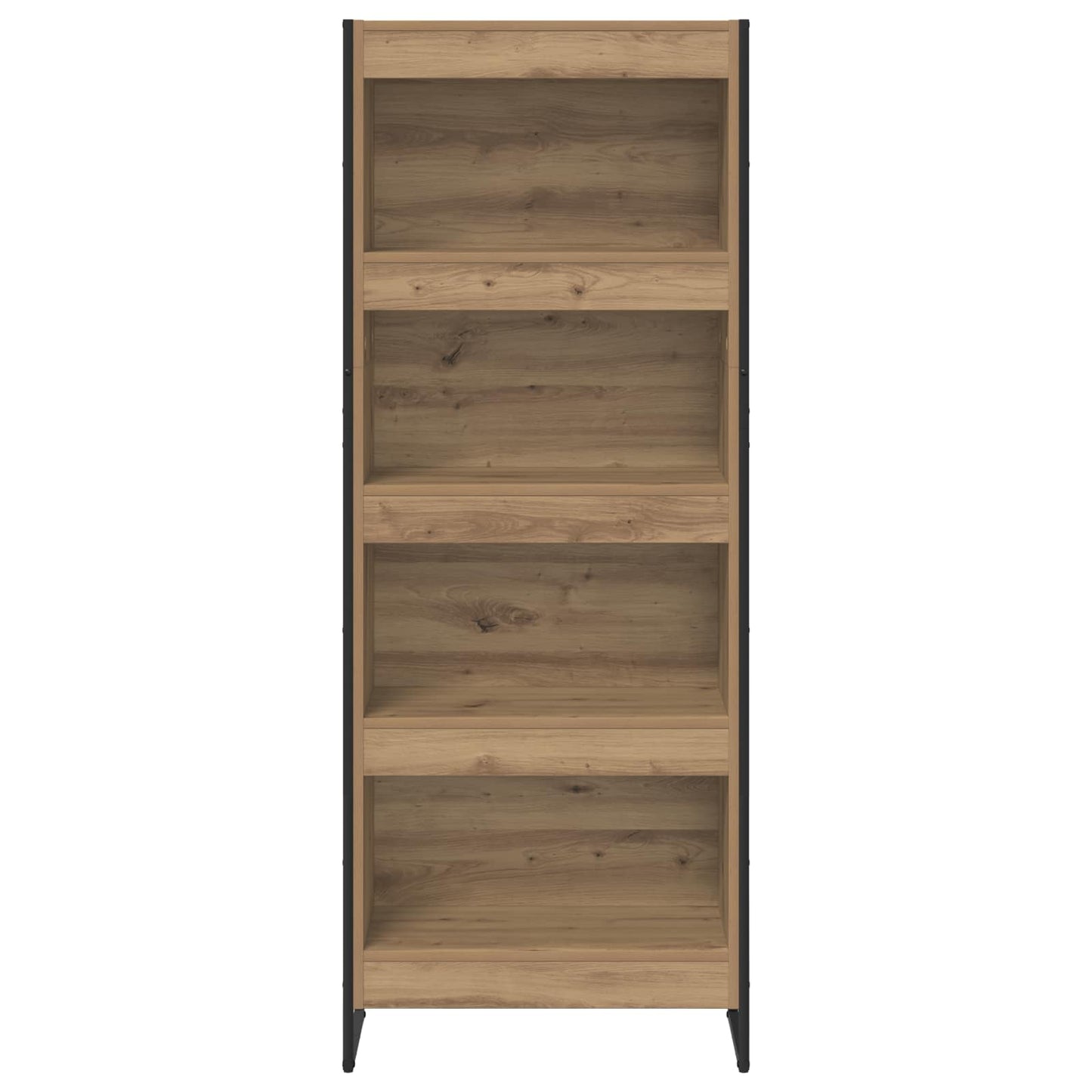 Bogskab 60 x 30 x 155 cm Konstrueret træ Artisan eg