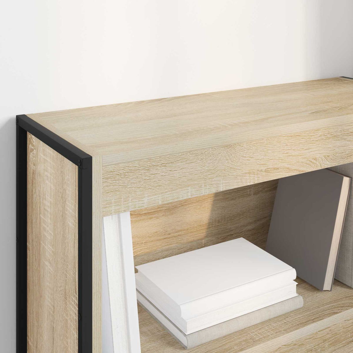 Bogskab 80 x 30 x 86,5 cm Konstrueret træ Sonoma