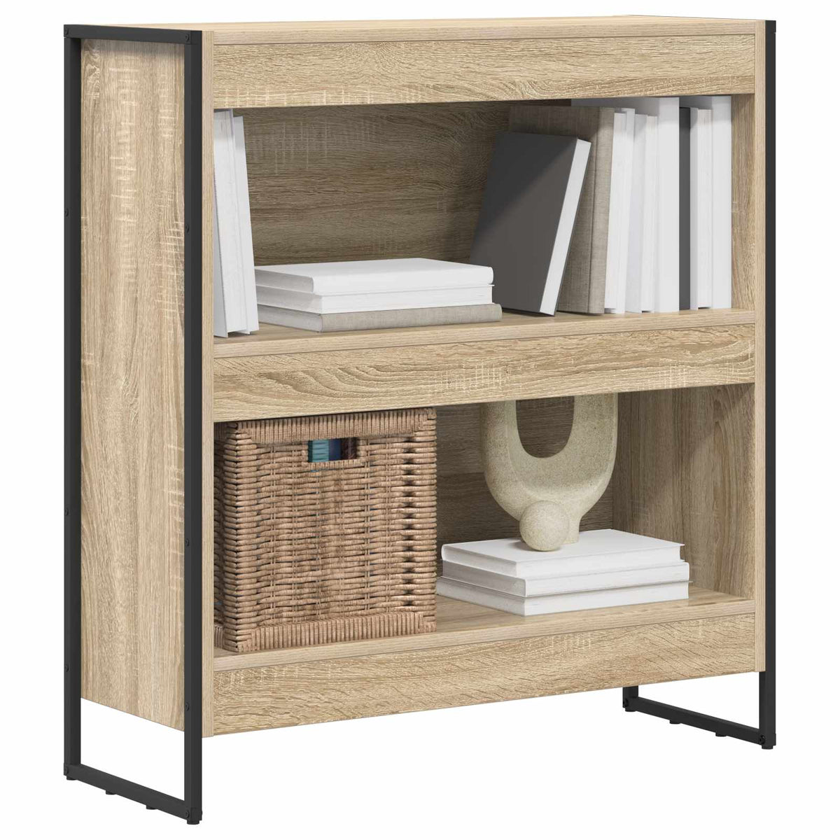 Bogskab 80 x 30 x 86,5 cm Konstrueret træ Sonoma