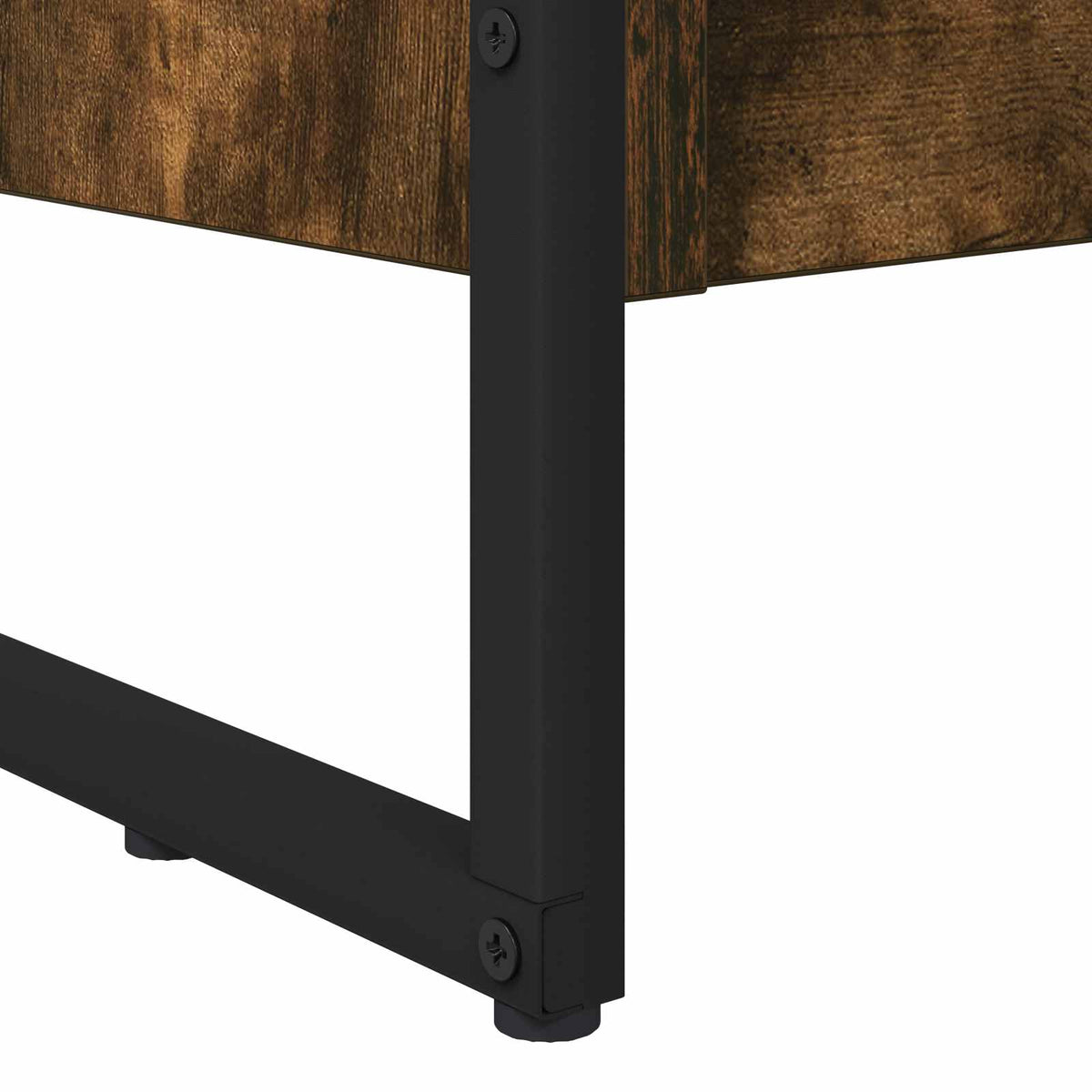Bogskab 80 x 30 x 86,5 cm Konstrueret træ Røget Eg