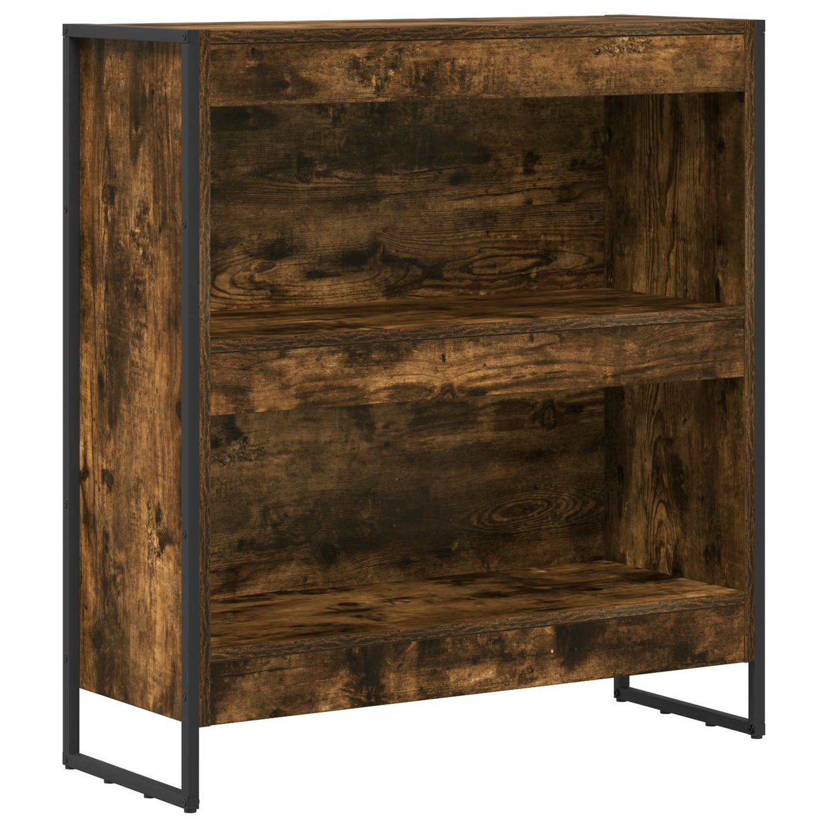 Bogskab 80 x 30 x 86,5 cm Konstrueret træ Røget Eg