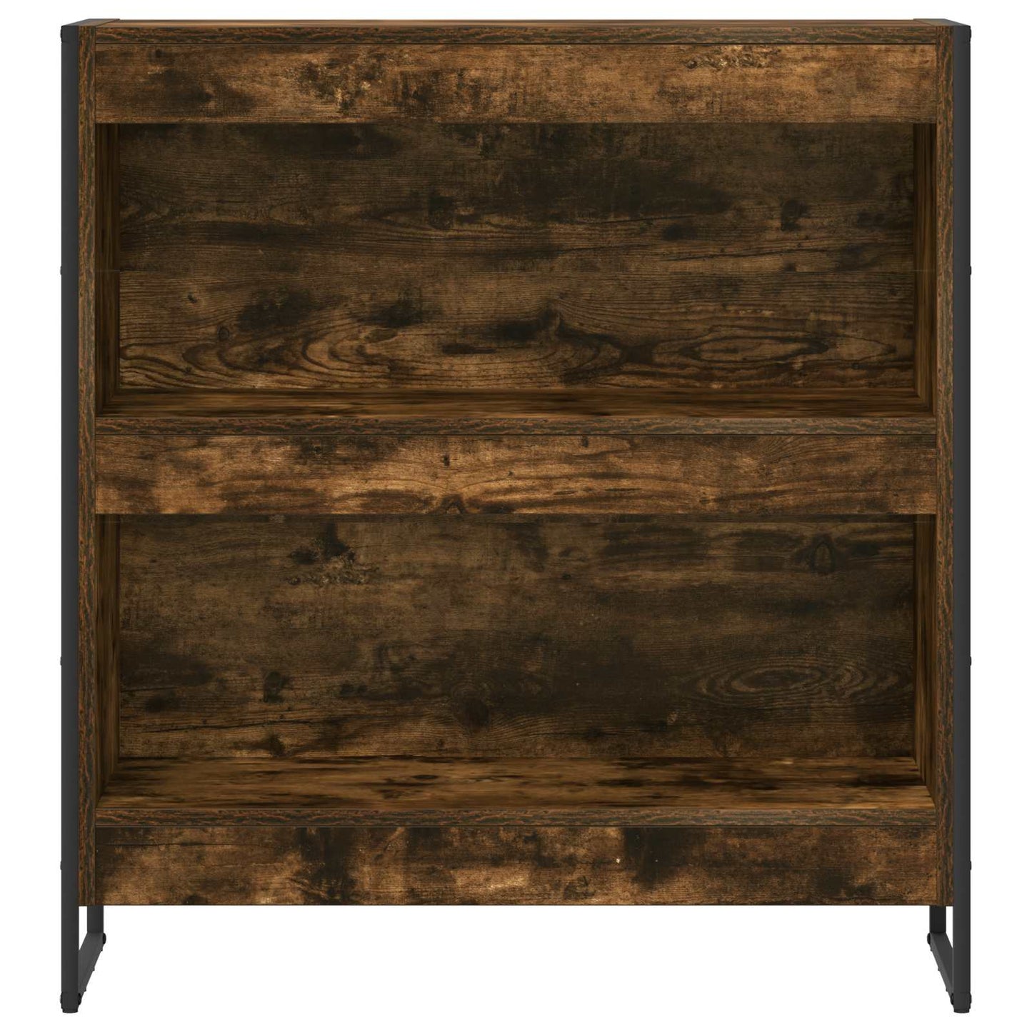 Bogskab 80 x 30 x 86,5 cm Konstrueret træ Røget Eg