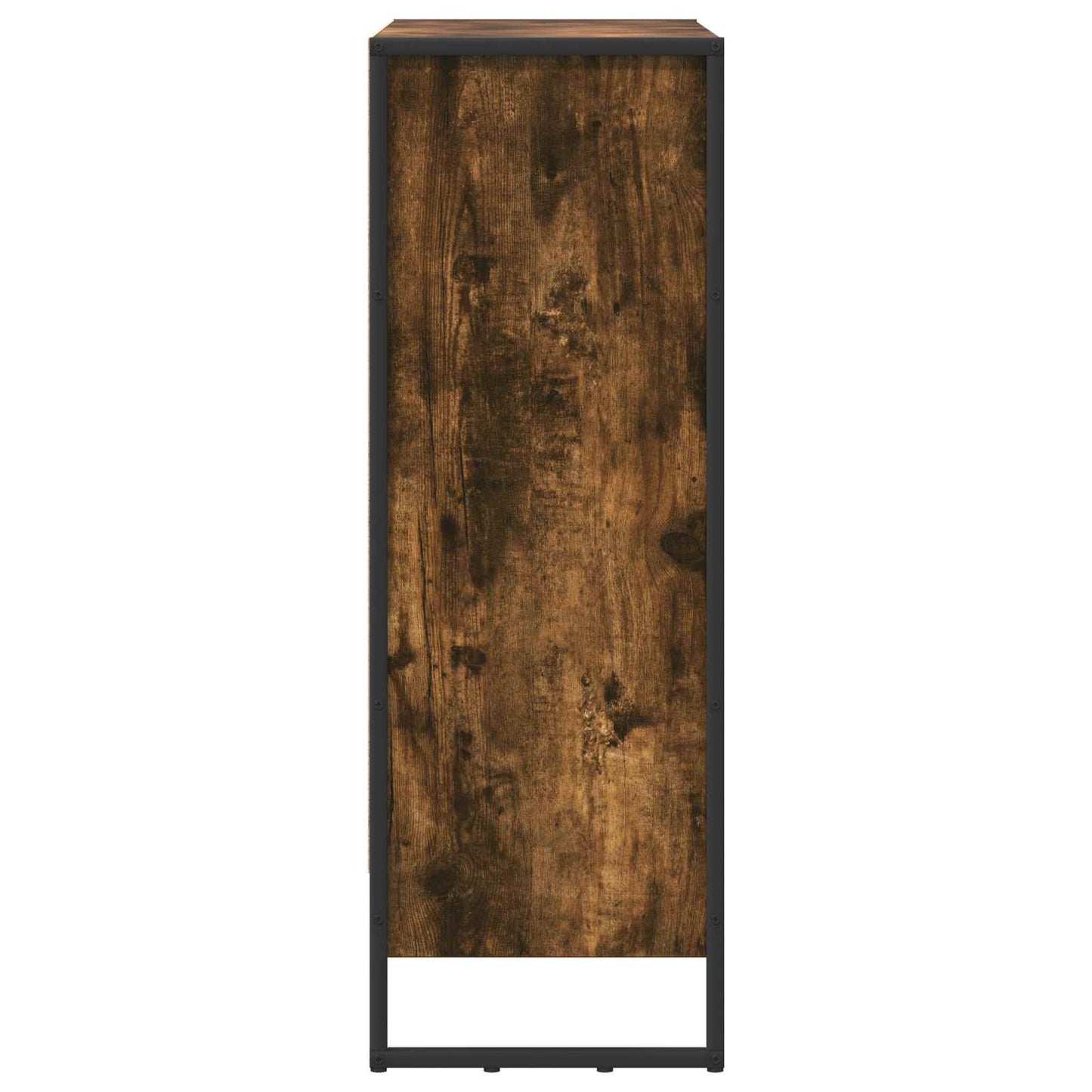 Bogskab 80 x 30 x 86,5 cm Konstrueret træ Røget Eg