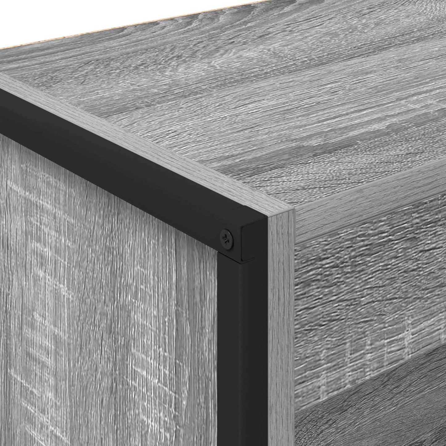 Bogskab 80 x 30 x 86,5 cm Konstrueret træ Grå Sonoma