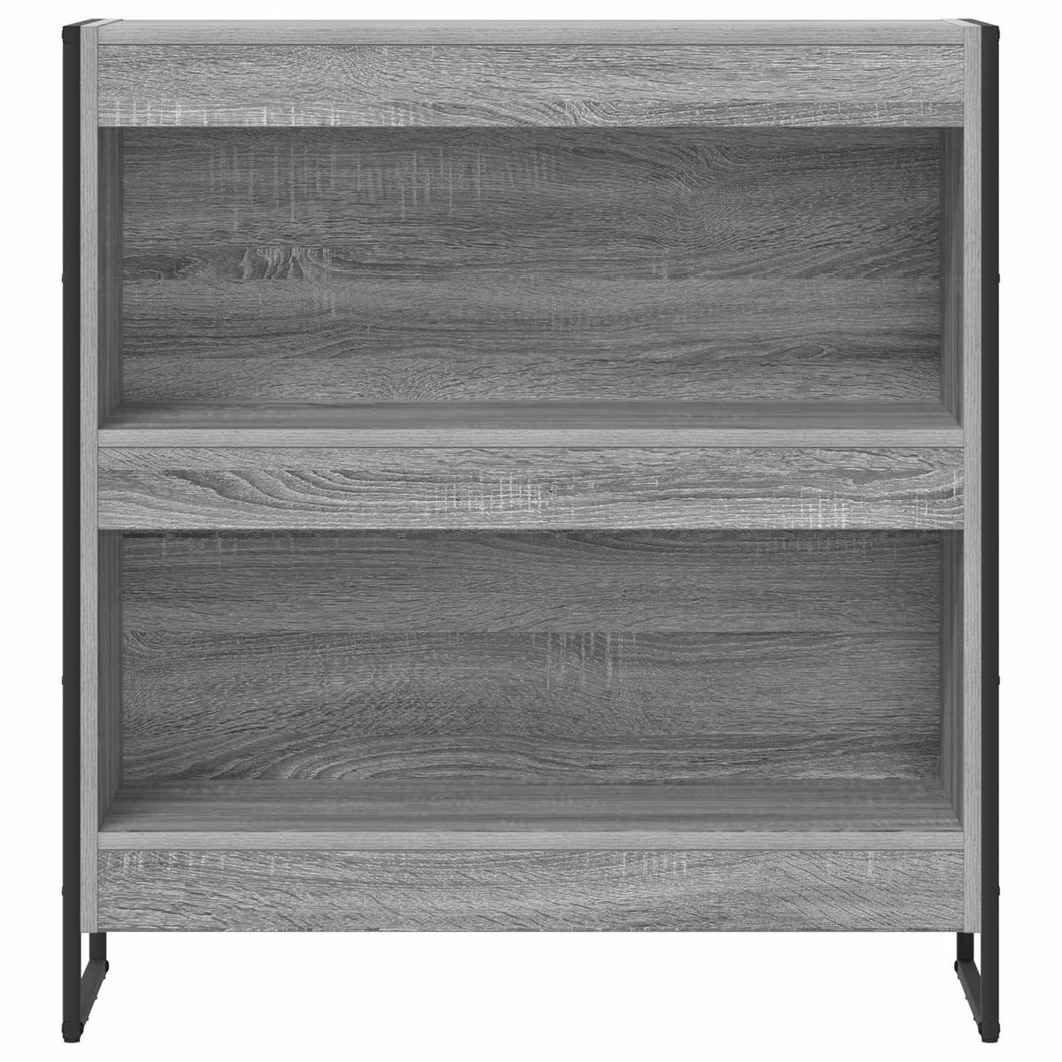 Bogskab 80 x 30 x 86,5 cm Konstrueret træ Grå Sonoma