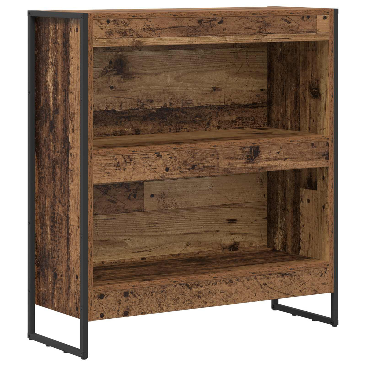 Bogskab 80 x 30 x 86,5 cm Konstrueret træ Gammelt træ