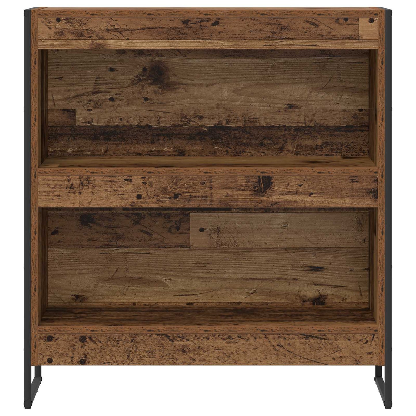 Bogskab 80 x 30 x 86,5 cm Konstrueret træ Gammelt træ