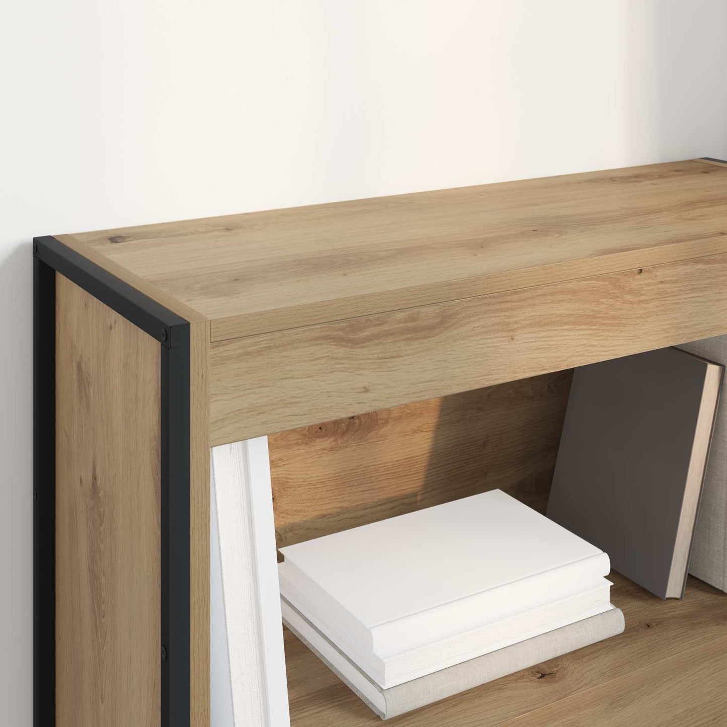 Bogskab 80 x 30 x 86,5 cm Konstrueret træ Artisan eg