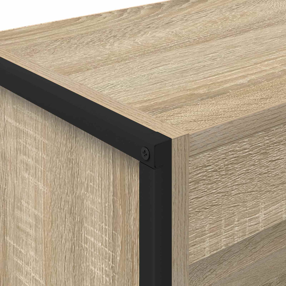 Bogskab 80 x 30 x 121 cm Konstrueret træ Sonoma