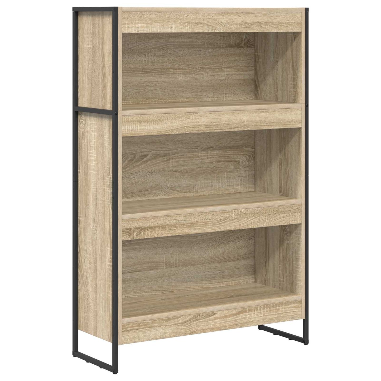 Bogskab 80 x 30 x 121 cm Konstrueret træ Sonoma