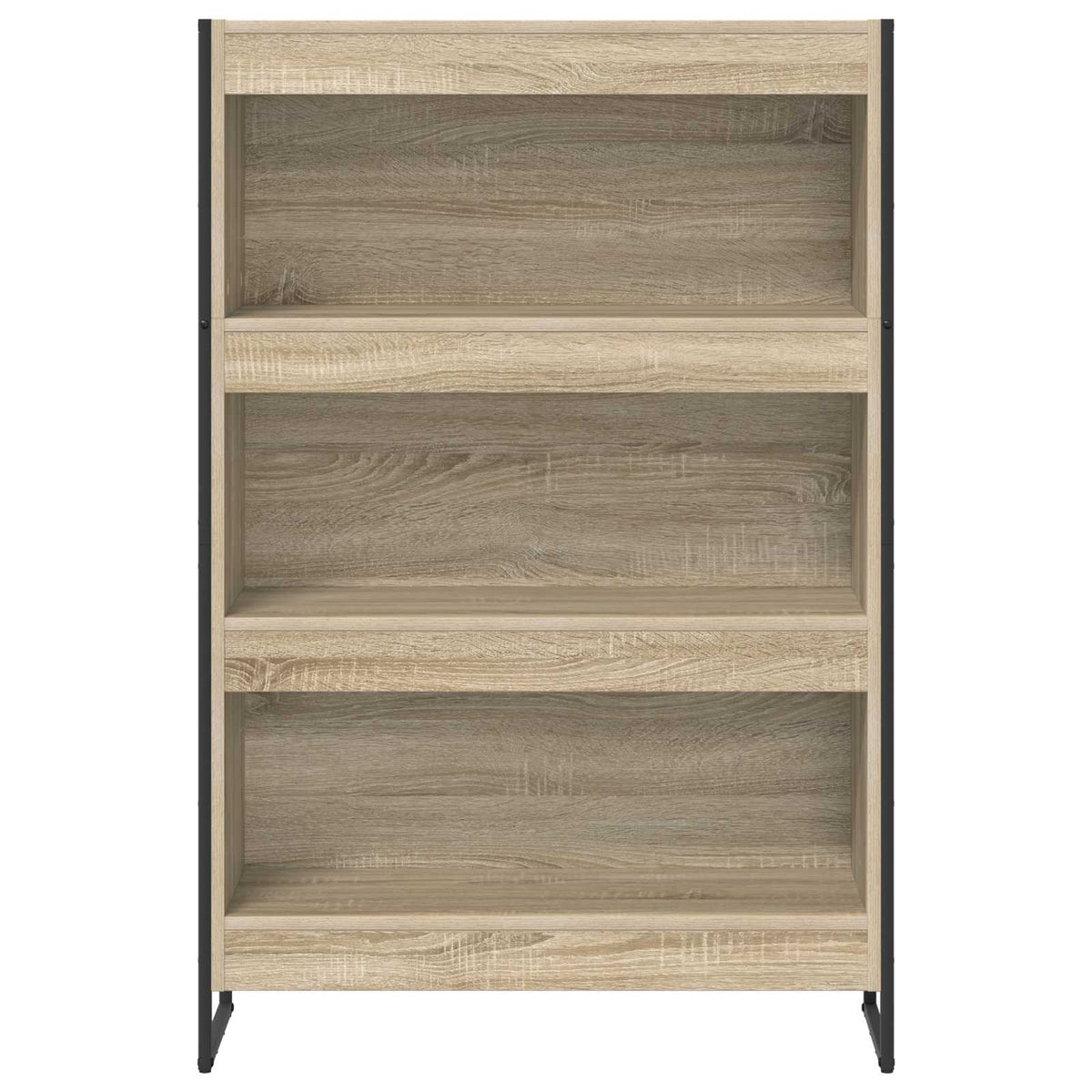 Bogskab 80 x 30 x 121 cm Konstrueret træ Sonoma