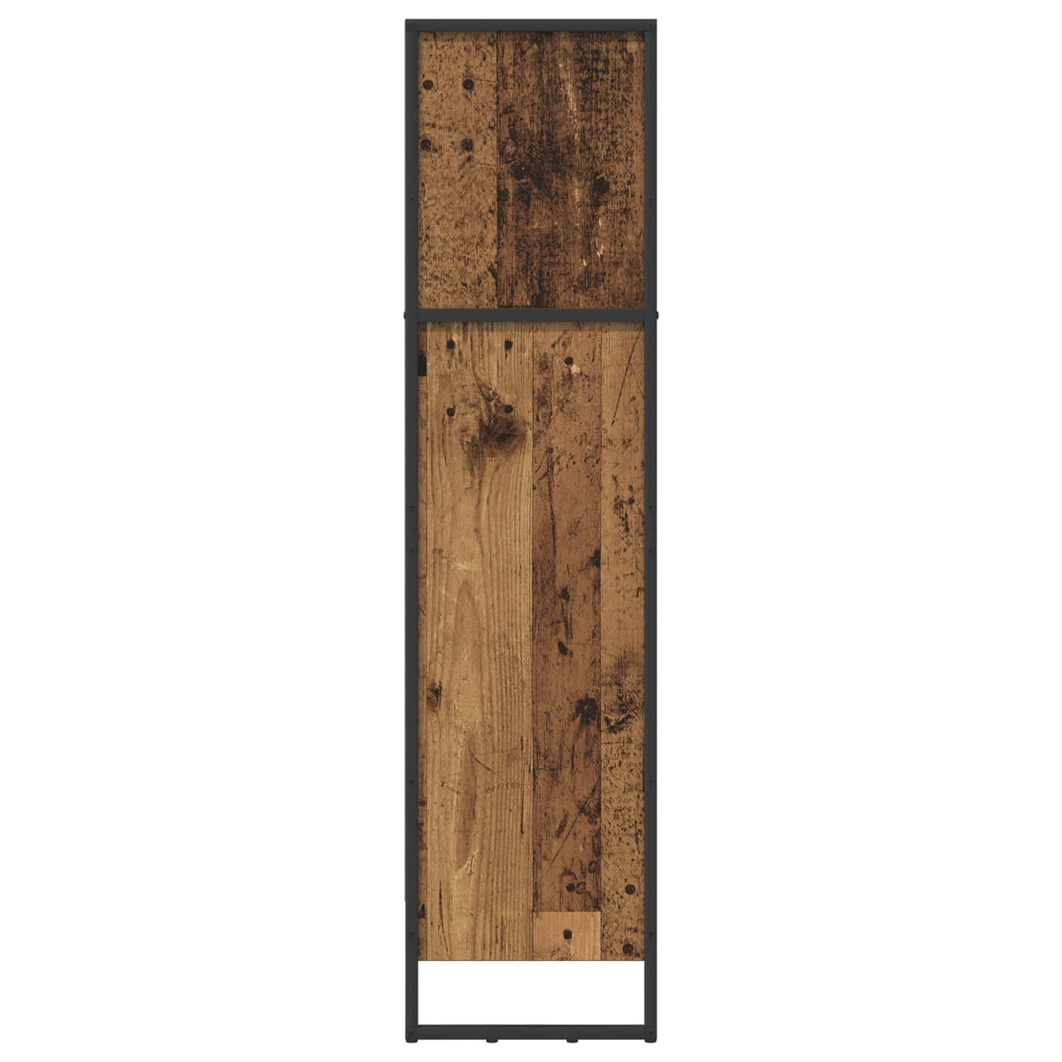 Bogskab 80 x 30 x 121 cm Konstrueret træ Gammelt træ