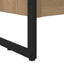 Bogskab 80 x 30 x 121 cm Konstrueret træ Artisan eg