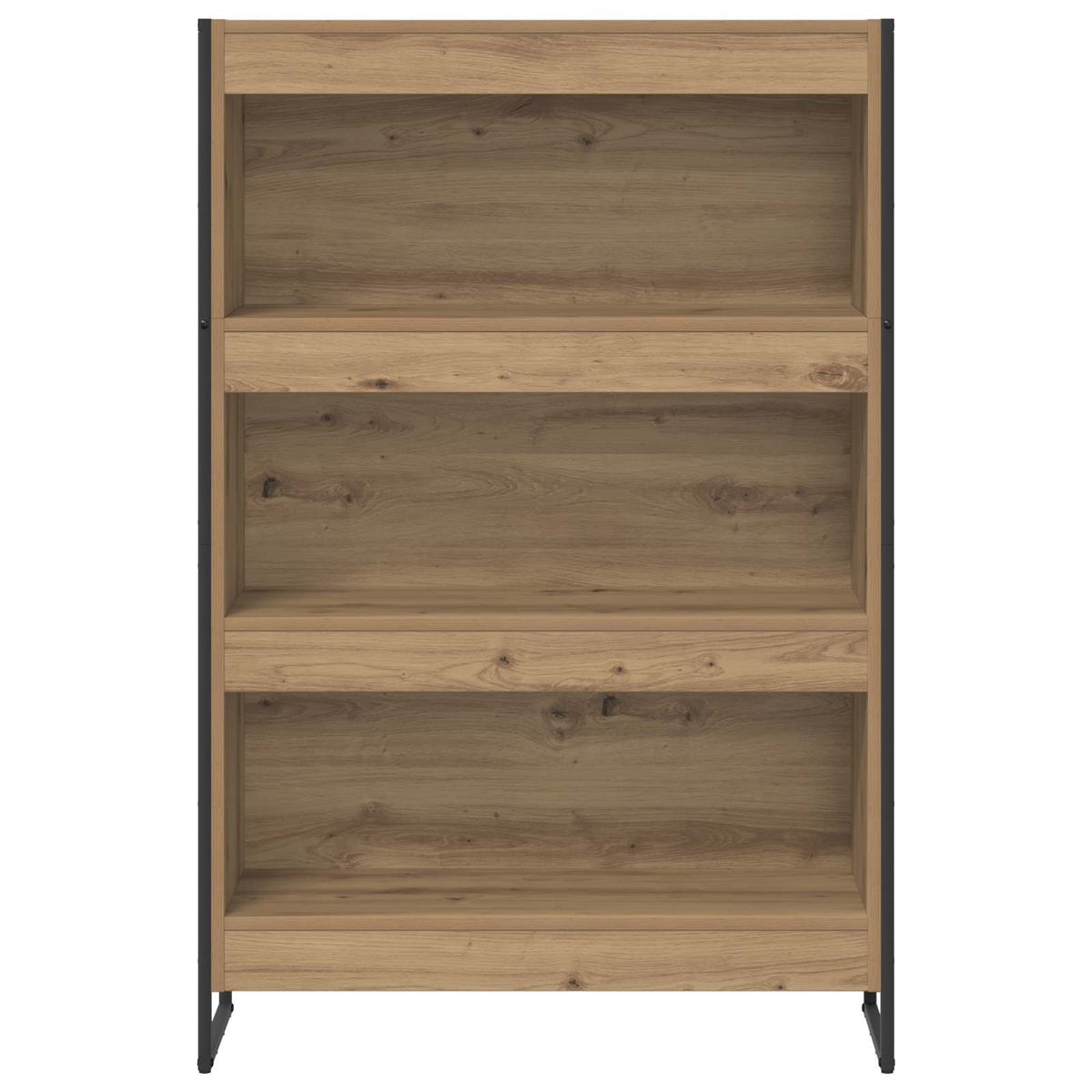 Bogskab 80 x 30 x 121 cm Konstrueret træ Artisan eg