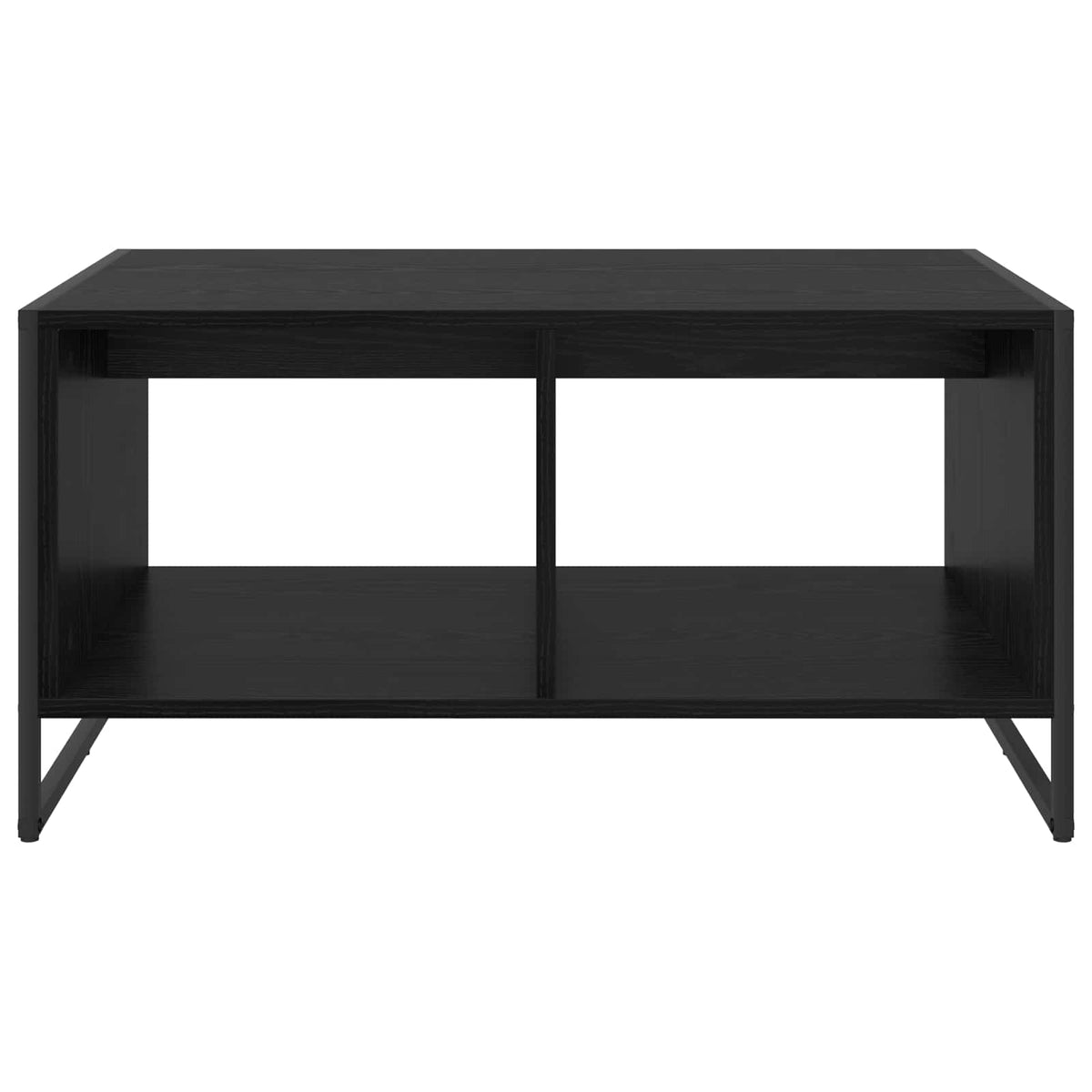 Sofabord Sort eg 80 x 50 x 40 cm Konstrueret træ