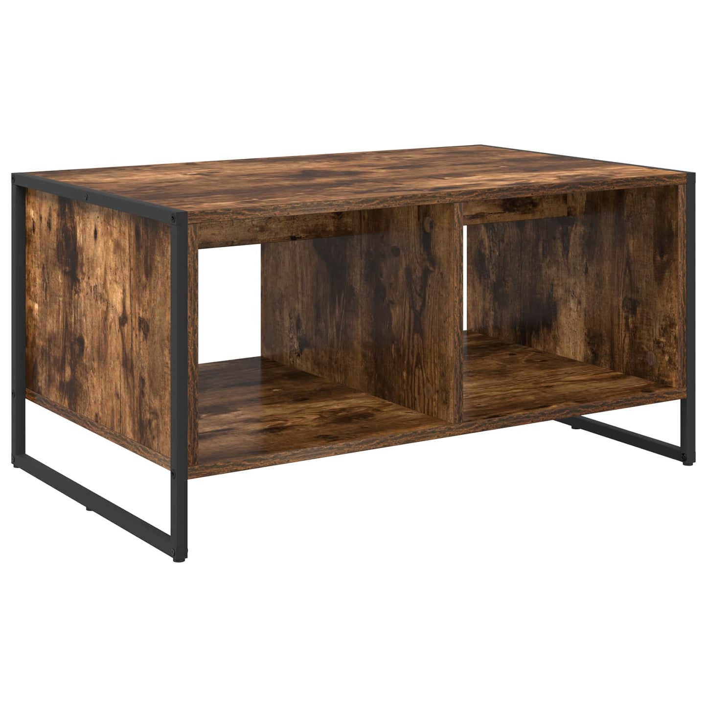 Sofabord Røget Eg 80 x 50 x 40 cm Konstrueret træ