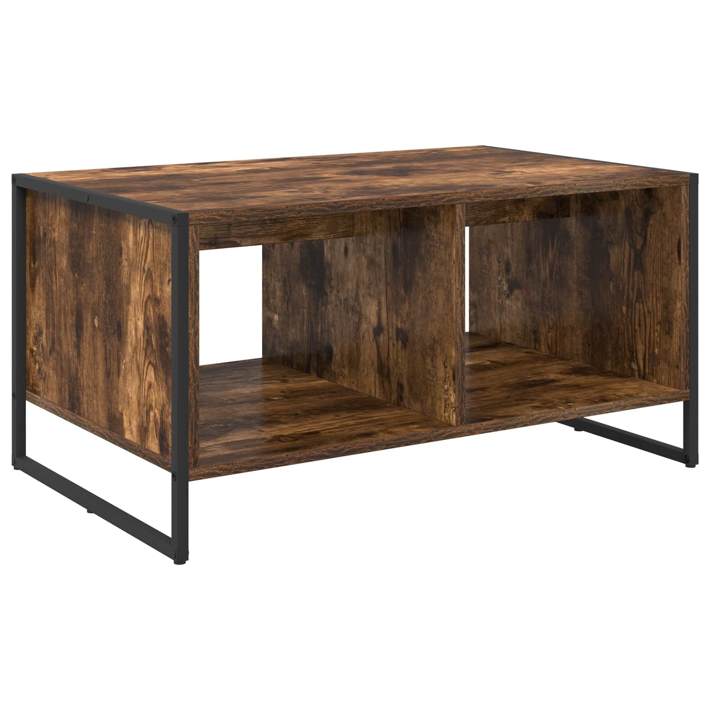 Sofabord Røget Eg 80 x 50 x 40 cm Konstrueret træ