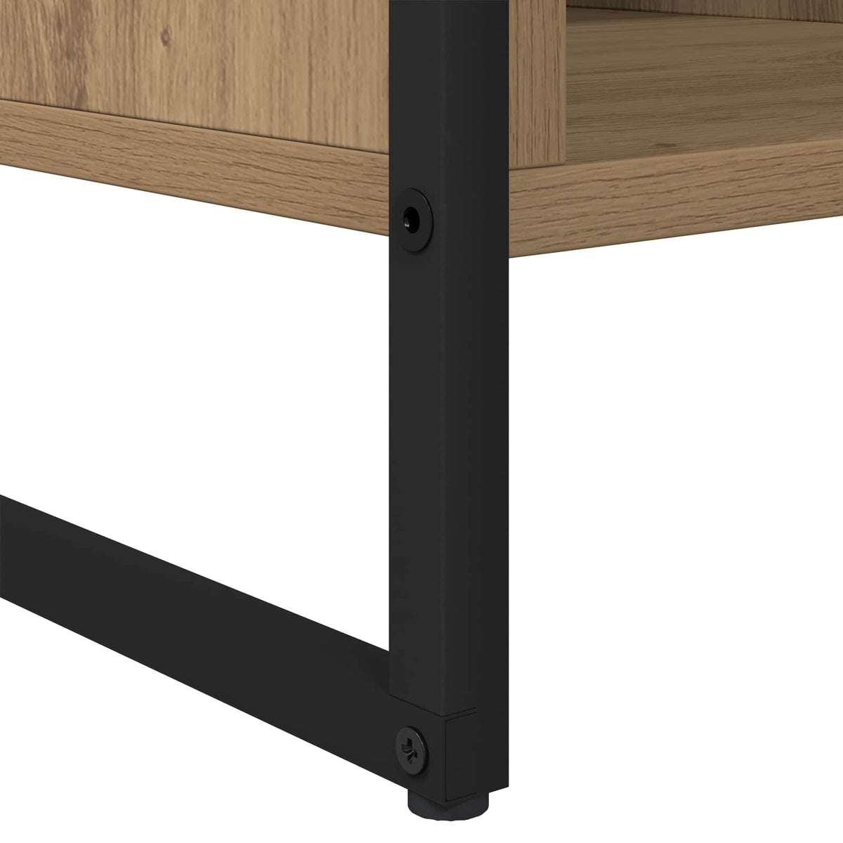 Sofabord Artisan eg 80 x 50 x 40 cm Konstrueret træ