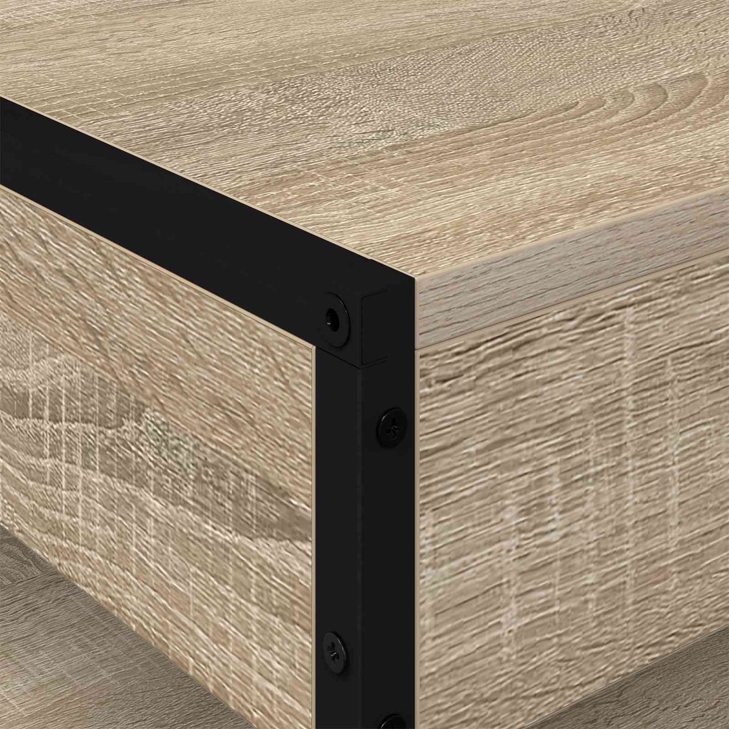 Sofabord Sonoma 80 x 50 x 40 cm Konstrueret træ