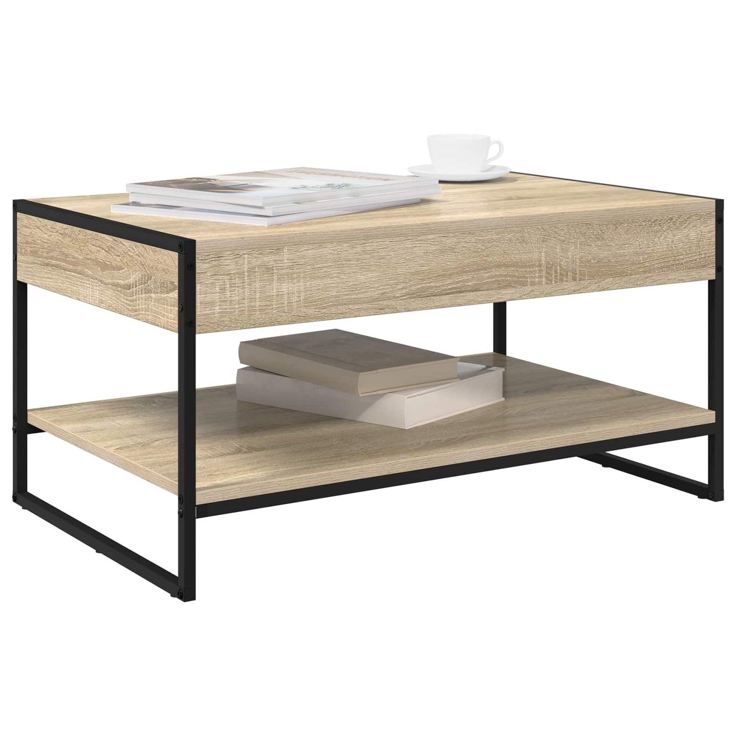 Sofabord Sonoma 80 x 50 x 40 cm Konstrueret træ