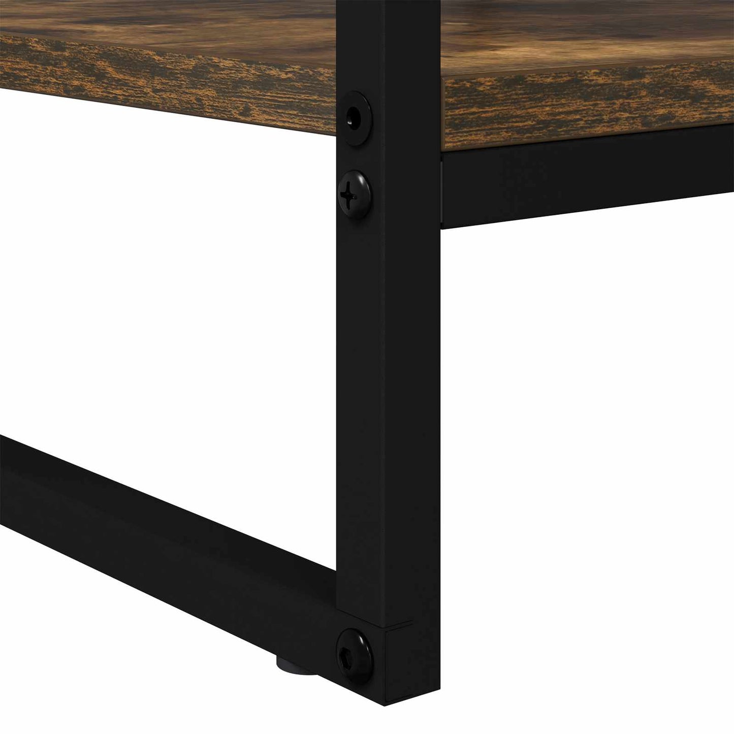 Sofabord Røget Eg 80 x 50 x 40 cm Konstrueret træ