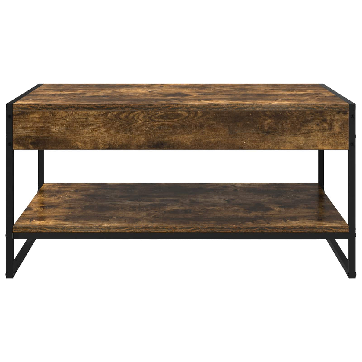 Sofabord Røget Eg 80 x 50 x 40 cm Konstrueret træ