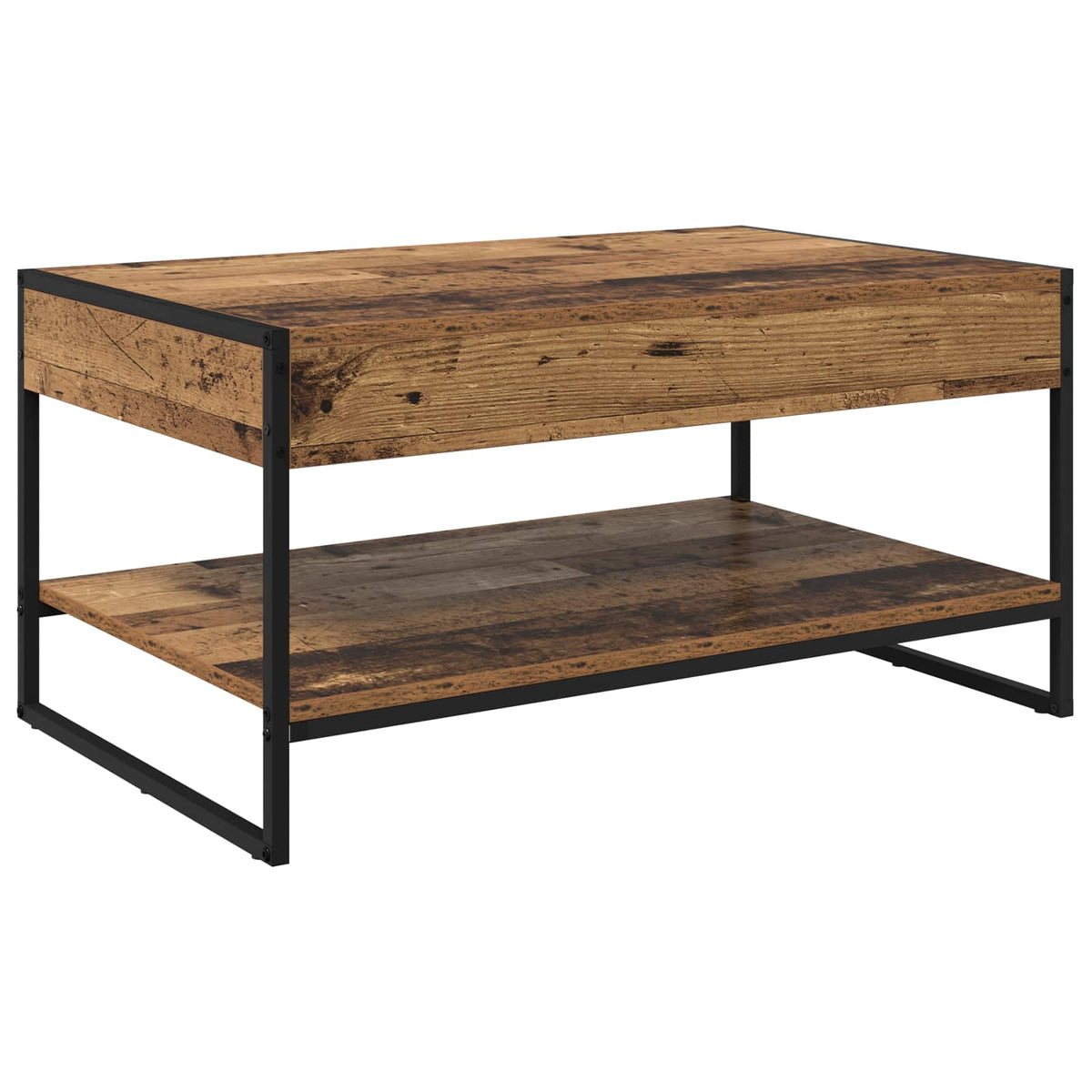 Sofabord Gammelt træ 80 x 50 x 40 cm Konstrueret træ