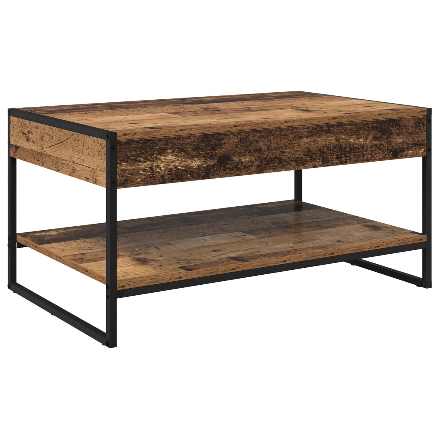 Sofabord Gammelt træ 80 x 50 x 40 cm Konstrueret træ