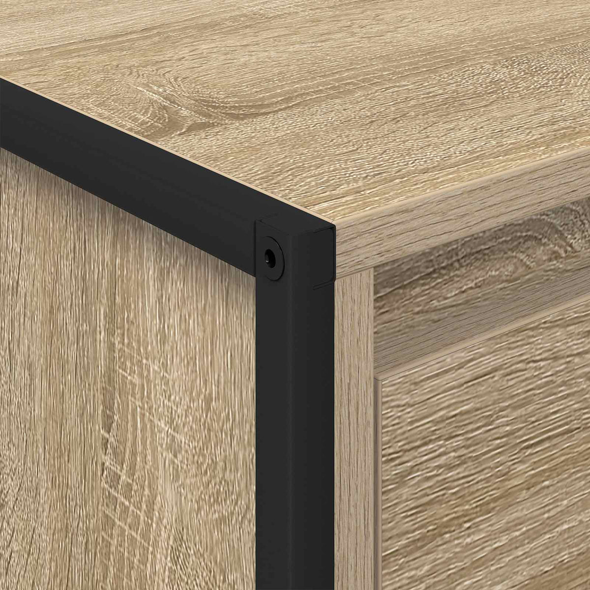 Sofabord Sonoma 100 x 46 x 40 cm Konstrueret træ