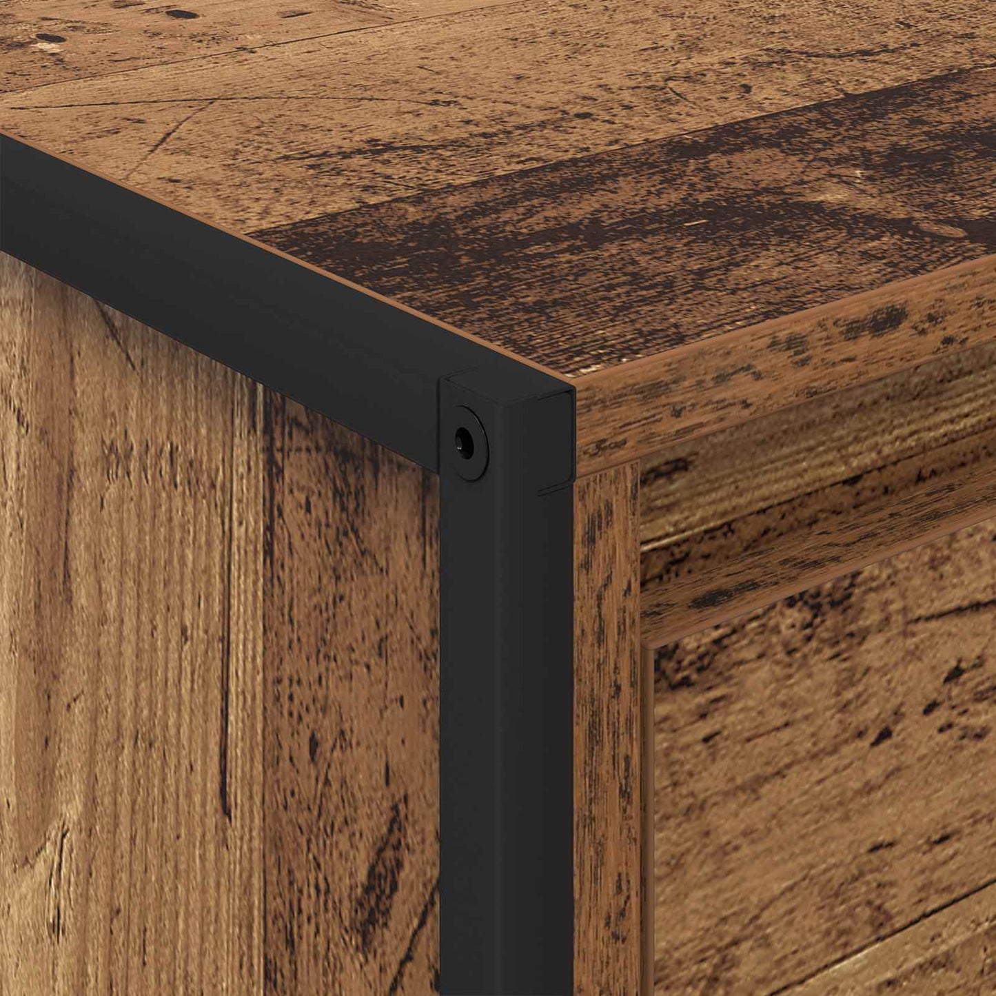 Sofabord Gammelt træ 100 x 46 x 40 cm Konstrueret træ
