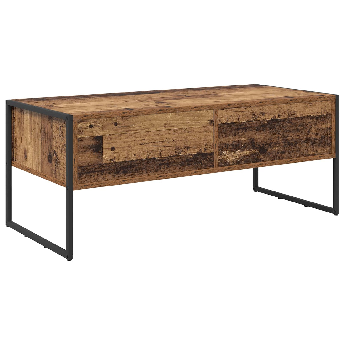 Sofabord Gammelt træ 100 x 46 x 40 cm Konstrueret træ